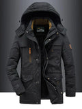Aaron | Warm Structured Hooded Coat